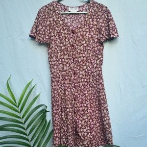 Vintage floral dress